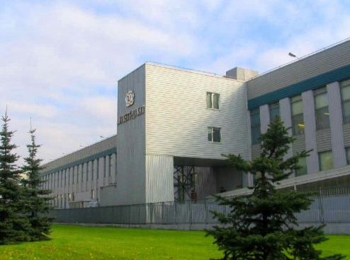 Табачная фабрика Liggett Ducat в г. Москва, вид с Каширского шоссе. Диспетчеризация на оборудование IECON